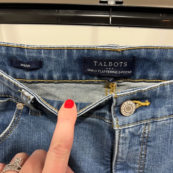 Talbots Ankle Jeans - Picture 3 of 6